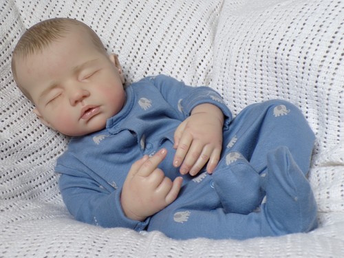 Reborn baby boy doll - zane, ~