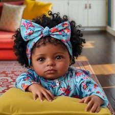 18 Inch Lifelike Reborn Black