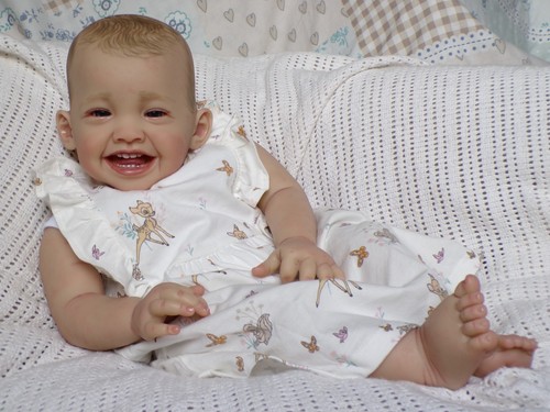 Reborn baby girl doll mila - baby,